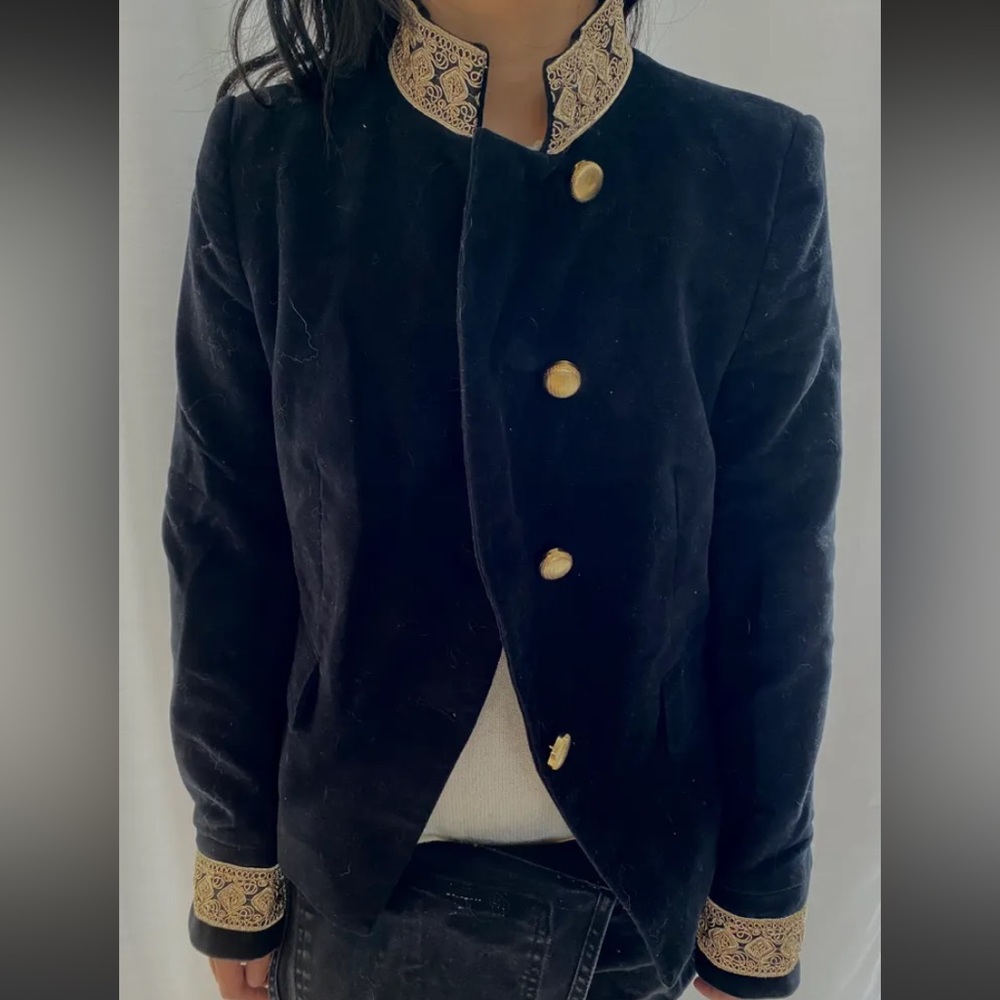 Zara velvet jacket